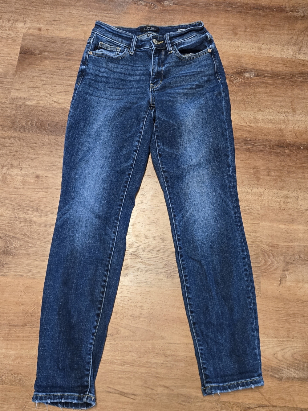 Judy Blue Dark Blue Boyfriend Jeans Size 0 / 24